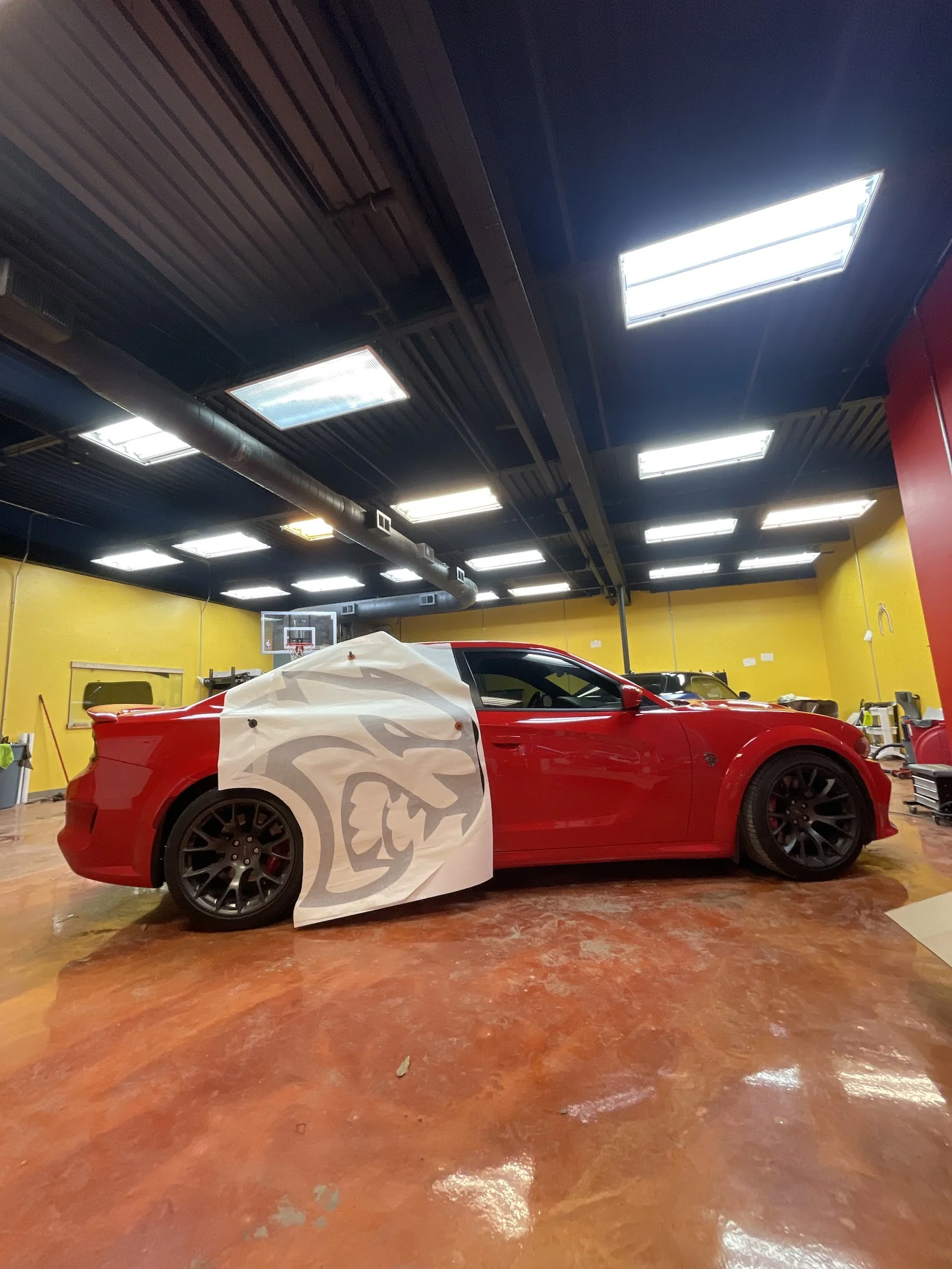 Inside Exotik Wrapz — shop interior
